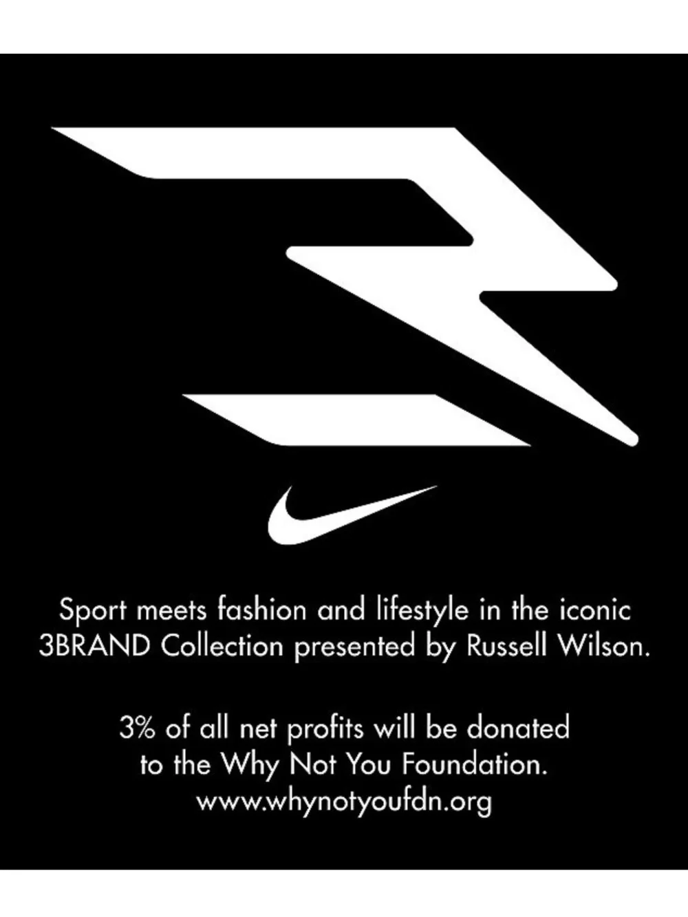 Boys Nike 3 Brand by Russell Wilson Dri-Fit T-shirt & Shorts 2 piece Set Size M - Picture 8 of 8